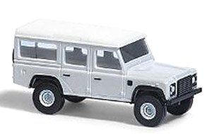 (N) Land Rover White (Model Train)