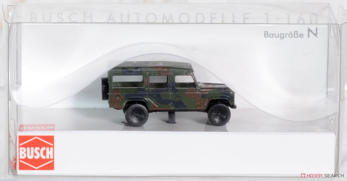 (N) Land Rover Military (Land Rover Defender Militar) (Model Train) Package1