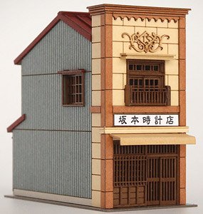 (N) Continuous Signage Architecture A Color Ver. (1/150) (Unassembled Kit) (Model Train)