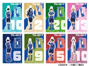 Blue Lock Mini Acrylic Stand B (Set of 8) (Anime Toy)
