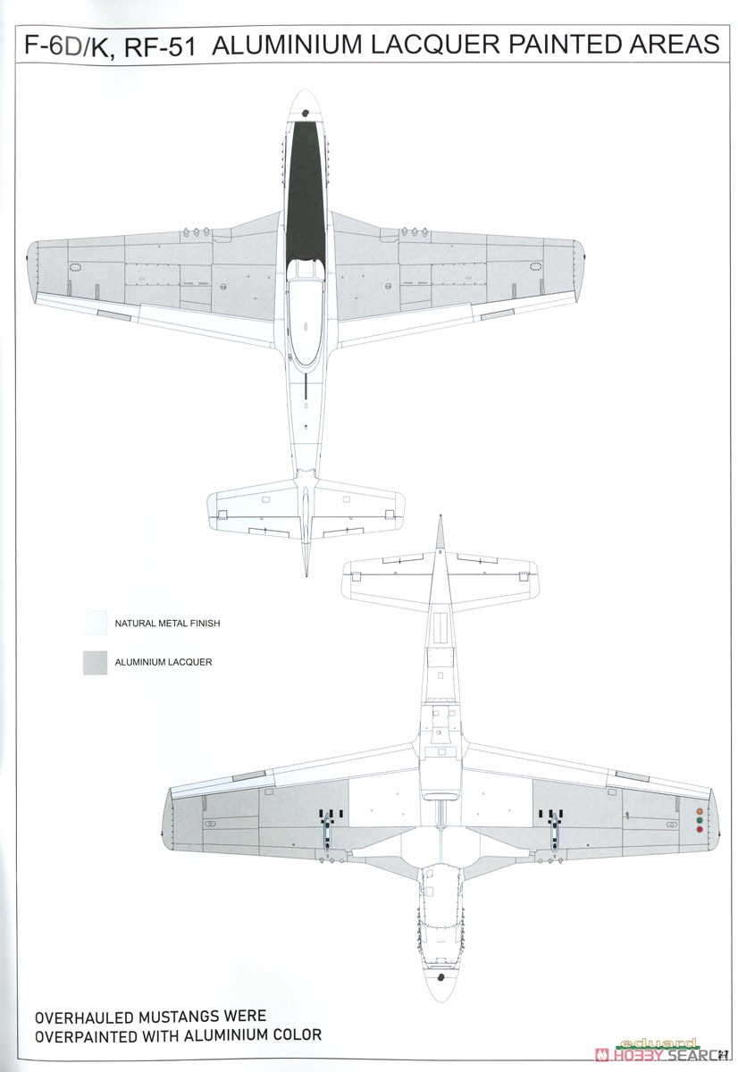 「コリア」 F-51D/RF-51D デュアルコンボ リミテッドエディション (プラモデル) 塗装13