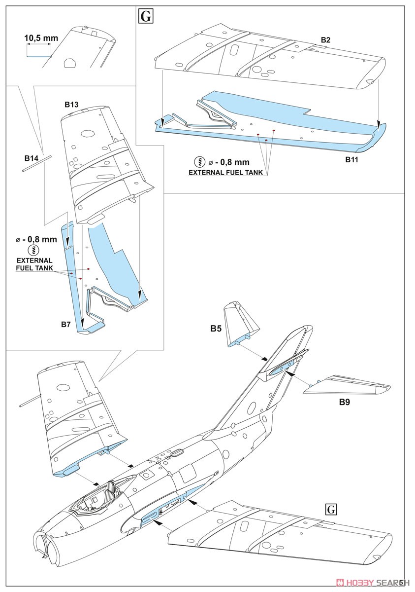 MiG-15 ウィークエンドエディション (プラモデル) 設計図4