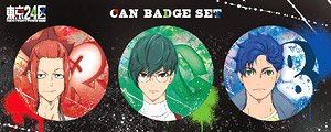 Tokyo 24th Ward Can Badge Set (Anime Toy)