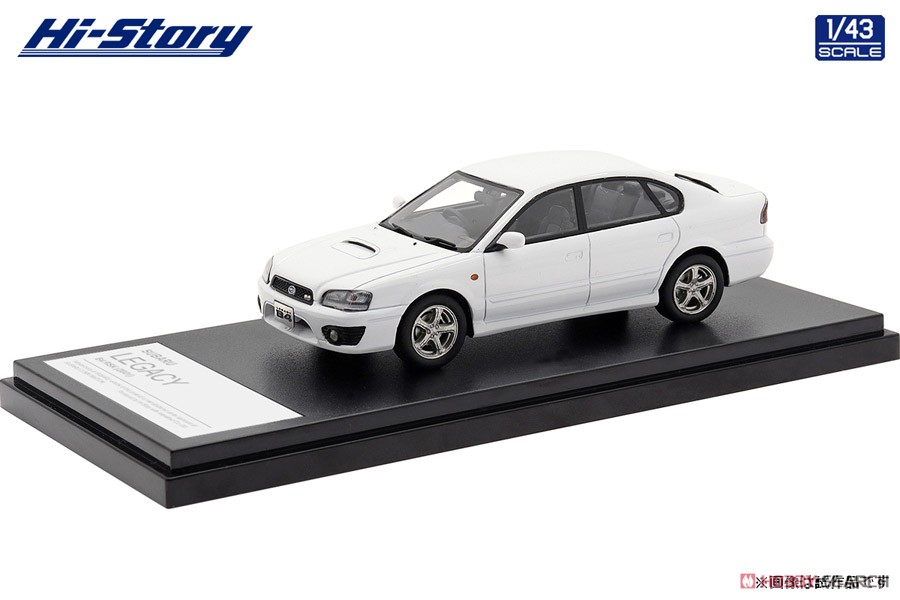 Subaru Legacy B4 RSK (2001) Pure White (Diecast Car) Item picture1