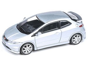 ホンダ シビック タイプR FN2 アラバスターシルバー・メタリック RHD (ミニカー)