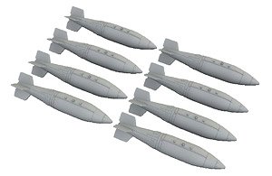 英空軍 1000ポンド 自由落下航空爆弾 w/960型近接信管 (8個入り) (プラモデル)