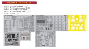 P-51D Big Ed Parts Set (for Revell) (Plastic model)