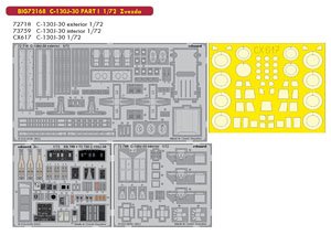 C-130J-30 Part1 Big Ed Parts Set (for Zvezda) (Plastic model)