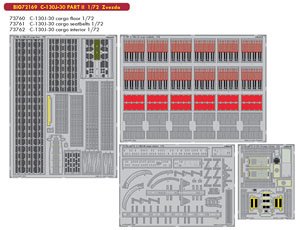 C-130J-30 Part2 Big Ed Parts Set (for Zvezda) (Plastic model)