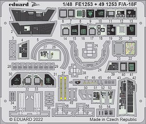 F/A-18F ズームエッチングパーツ (モンモデル用) (プラモデル)