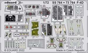 F-4D ズームエッチングパーツ (ファインモールド用) (プラモデル)