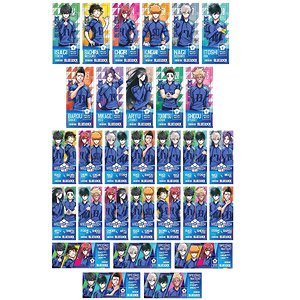 Blue Lock Trading Ticket Style Card (Set of 30) (Anime Toy)