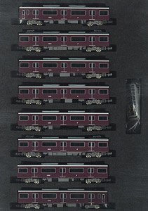 Hankyu Series 1300 (1300 Formation) Eight Car Formation Set (w/Motor) (8-Car Set) (Pre-colored Completed) (Model Train)