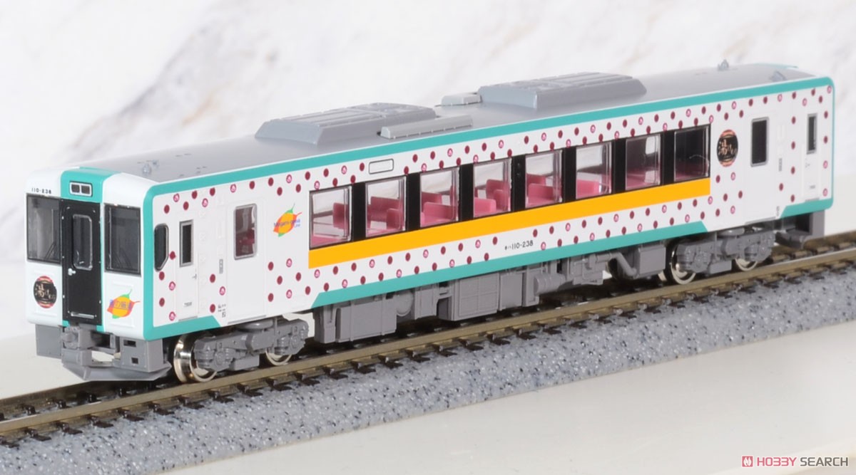 J.R. Type KIHA110-200 (`Yukemuri` Wrapping) Two Car Formation Set (w/Motor) (2-Car Set) (Pre-colored Completed) (Model Train) Item picture2