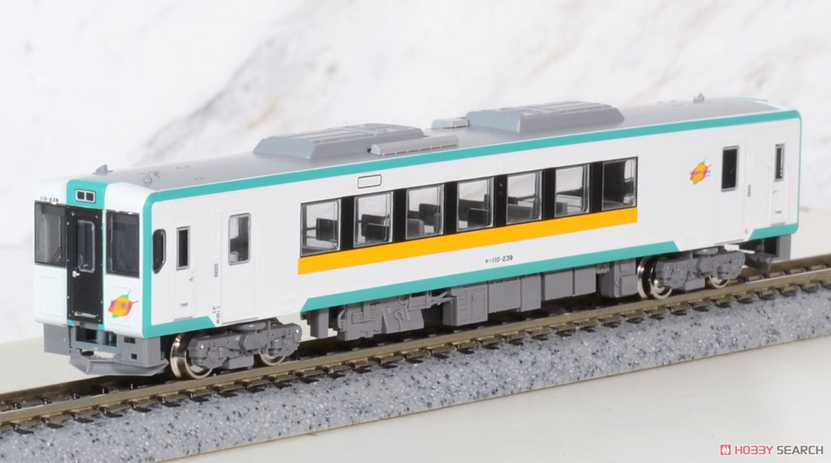 J.R. Type KIHA110-200 (Rikuu West Line) II Standard Two Car Formation Set (w/Motor) (Basic 2-Car Set) (Pre-colored Completed) (Model Train) Item picture3
