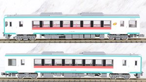 J.R. Type KIHA111-200 / KIHA112-200, (Rikuu East Line) II Standard Two Car Formation Set (w/Motor) (Basic 2-Car Set) (Pre-colored Completed) (Model Train)