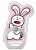 Chara Ring Tabekko Dobutsu 03 Rabbit CR (Anime Toy) Item picture1