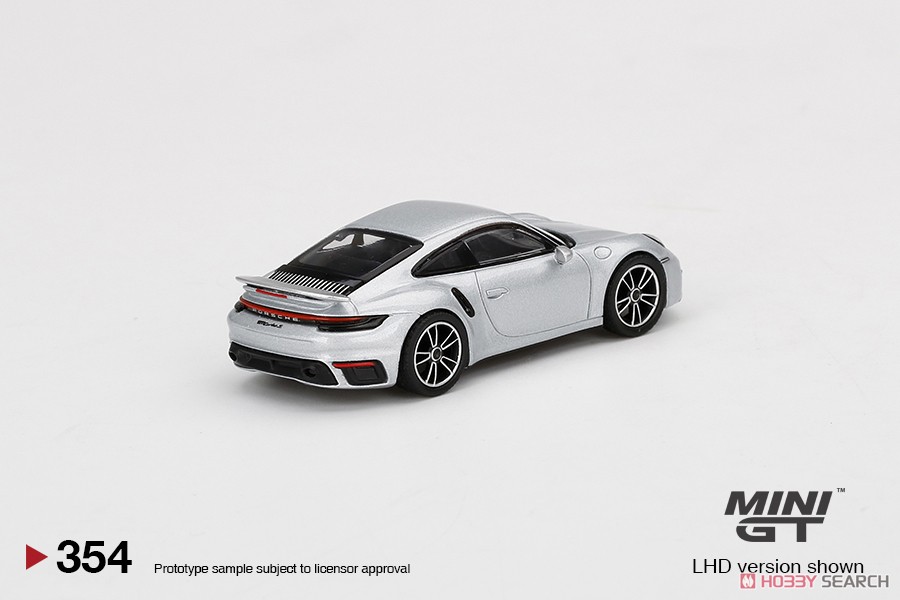 ポルシェ 911 ターボ S GT シルバーメタリック (左ハンドル) (ミニカー) 商品画像2