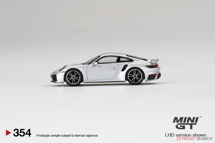 ポルシェ 911 ターボ S GT シルバーメタリック (左ハンドル) (ミニカー) 商品画像3