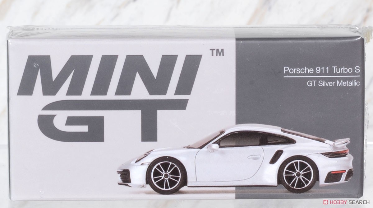 ポルシェ 911 ターボ S GT シルバーメタリック (左ハンドル) (ミニカー) パッケージ1