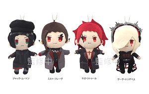Visual Prison Petit Fuwa Plush B Box (Lost Eden) (Set of 4) (Anime Toy)