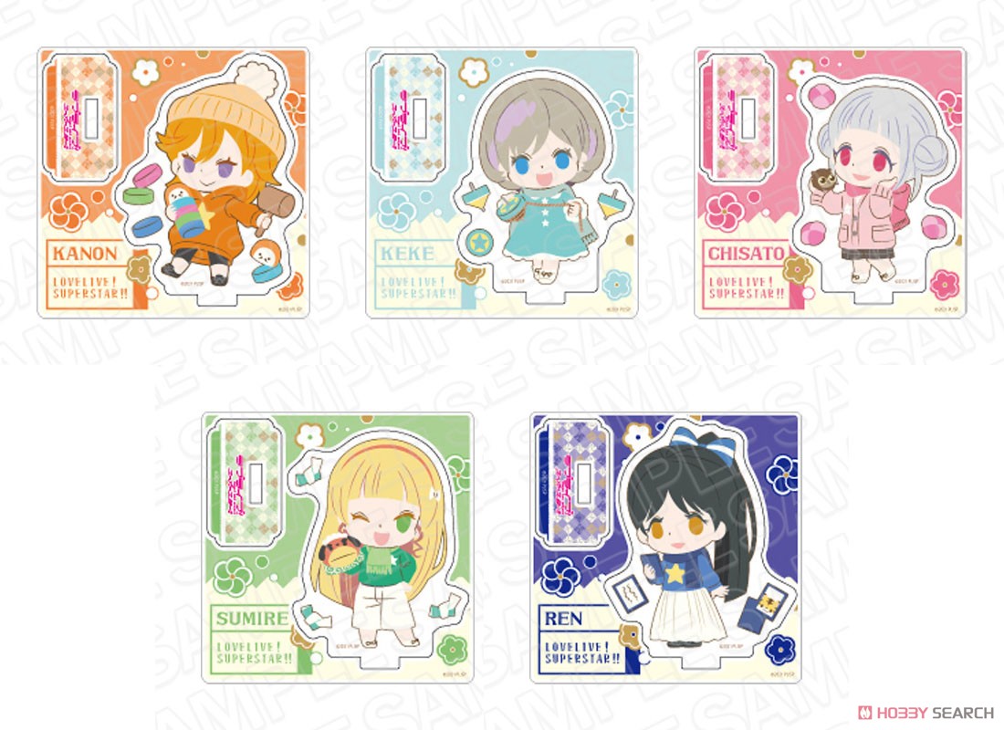 ラブライブ！スーパースター!! ミニアクリルスタンド 唐可可 お正月遊び ver. (キャラクターグッズ) その他の画像1
