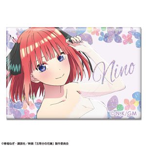 映画「五等分の花嫁」 ホログラム缶バッジ 花嫁Ver. デザイン02 (中野二乃) (キャラクターグッズ)