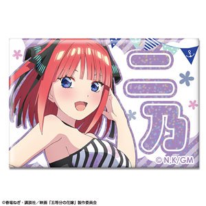 映画「五等分の花嫁」 ホログラム缶バッジ 水着Ver. デザイン02 (中野二乃) (キャラクターグッズ)