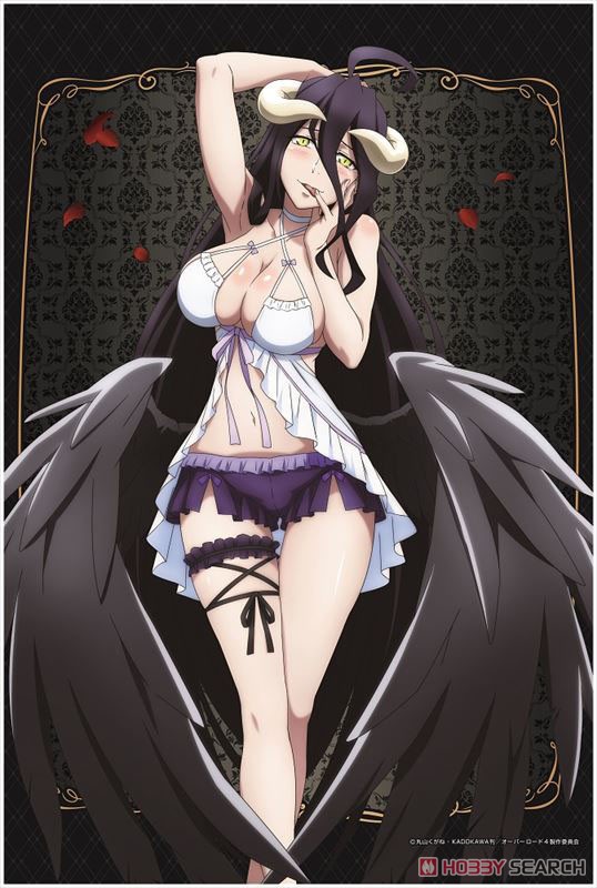 TV Animation [ Over lord] [Especially Illustrated] B2 Tapestry (2) Albedo (Anime Toy) Item picture1
