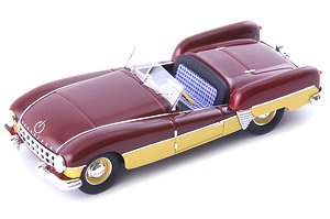 Babich Leningrad 1956 Dark Red / Yellow (Diecast Car)