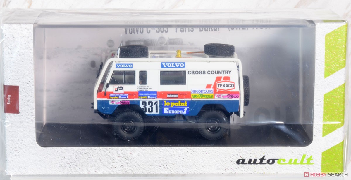 ボルボ C-303 `パリ-ダカール` 1983 ホワイト/レッド/ブルー (ミニカー) パッケージ1