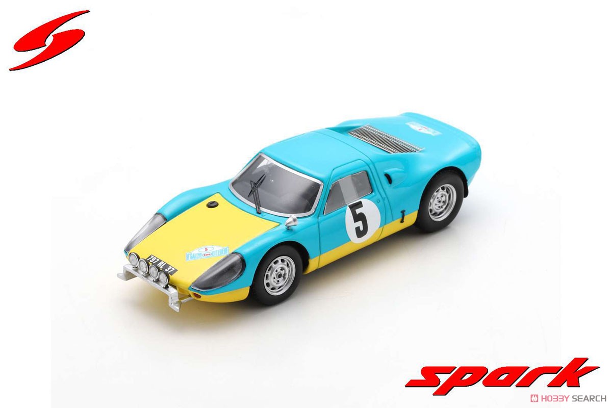 Porsche 904 GTS No.5 Vainqueur Rallye d`Elbeuf 1967 Philippe Farjon (Diecast Car) Item picture1