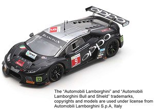 Lamborghini Huracan GT3 No.9 Target Racing 24H Spa 2018 (ミニカー)