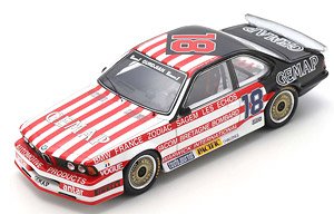 BMW 635 CSi No.18 Championnat de France Production 1985 Philippe Gurdjian (Diecast Car)