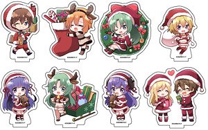Acrylic Petit Stand [Higurashi When They Cry: Sotsu] 07 Christmas Ver. (Mini Chara) (Set of 8) (Anime Toy)