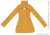 AZO2 Turtleneck Knit Dress (Yellow) (Fashion Doll) Item picture1