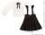 Shear Jumper Skirt Set (Black x White) (Fashion Doll) Item picture1