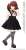 Shear Jumper Skirt Set (Black x White) (Fashion Doll) Other picture1
