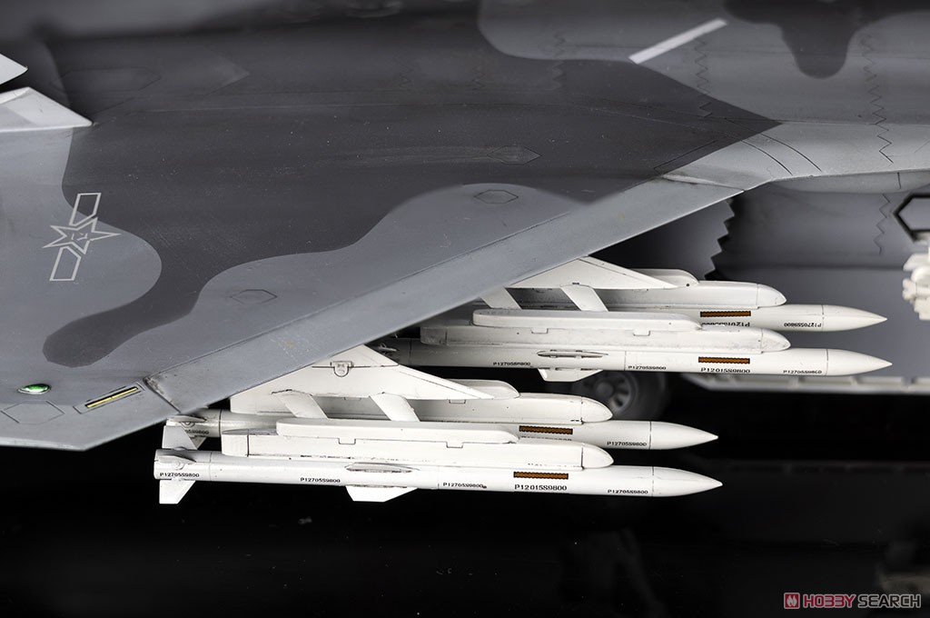 中国空軍 J-20戦闘機 マイティ・ドラゴン `ビーストモード` (プラモデル) 商品画像5
