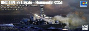 HMS TYPE 23 Frigate - Monmouth(F235) (Plastic model)