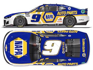 `チェイス・エリオット` #9 NAPA シボレー カマロ NASCAR 2022 ネクストジェネレーション (ミニカー)