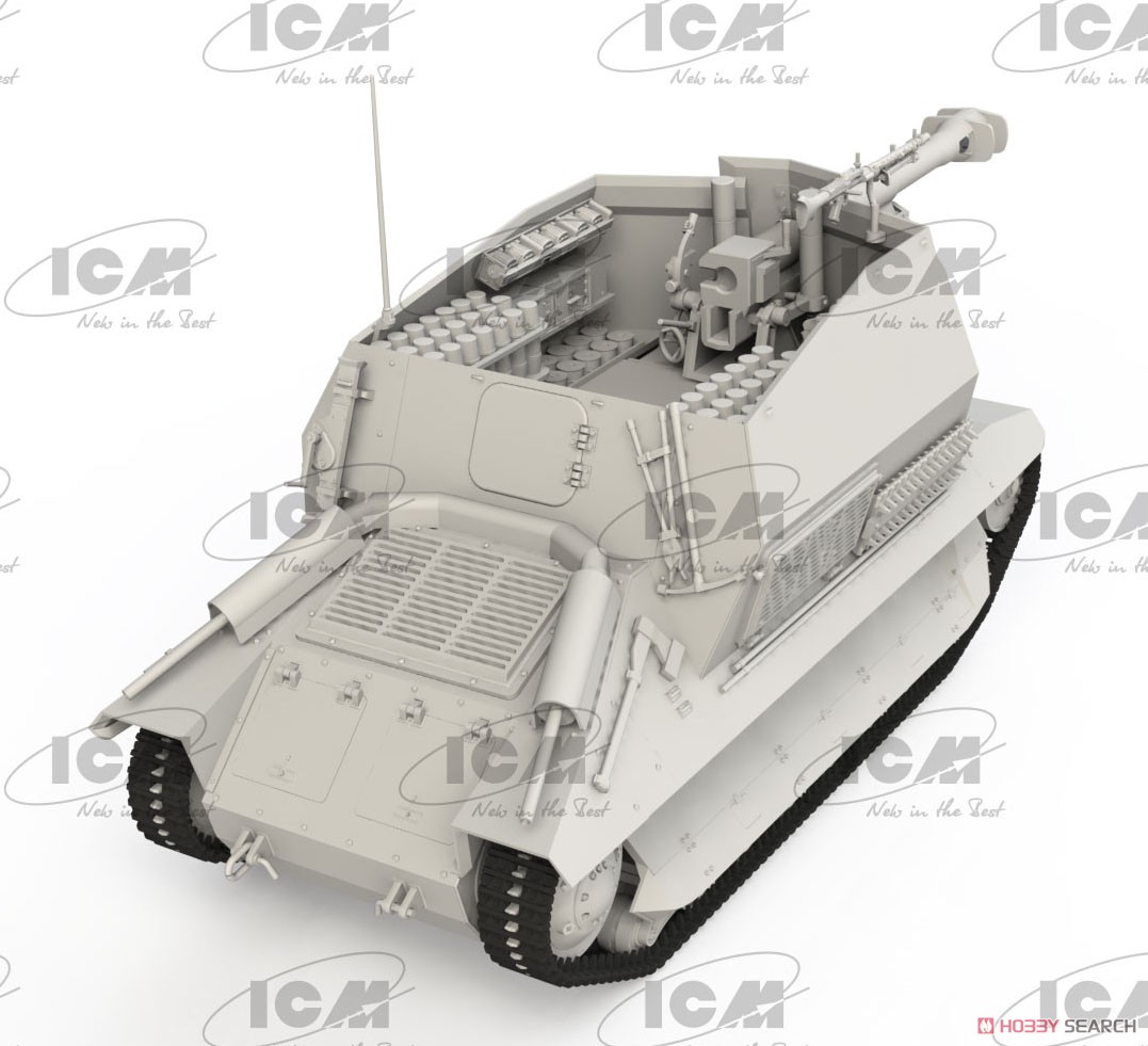 10.5cm leFH 16(Sf) auf Geschutzwagen FCM36 (f) (Plastic model) Other picture4