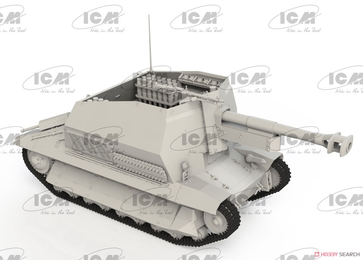 10.5cm leFH 16(Sf) auf Geschutzwagen FCM36 (f) (Plastic model) Other picture5