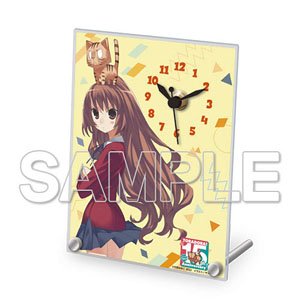[Toradora!] 15th Anniversary Acrylic Clock (Anime Toy)