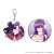 Acrylic Key Ring & Can Badge Set [World`s End Harem] 01 Christmas Ver. Mira Suo ([Especially Illustrated]) (Anime Toy) Item picture1