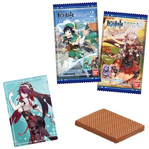Genshin Impact Wafer 2 (Set of 20) (Shokugan)
