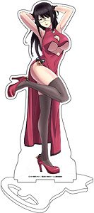Big Chara Acrylic Figure [World`s End Harem] 02 Christmas Ver. Yuzuki Hanyu ([Especially Illustrated]) (Anime Toy)