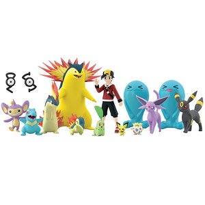 Pokemon Scale World Johto Set (Shokugan)