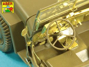 Detail Up Parts for Jeep Willys MB (for Italeri) (Plastic model)