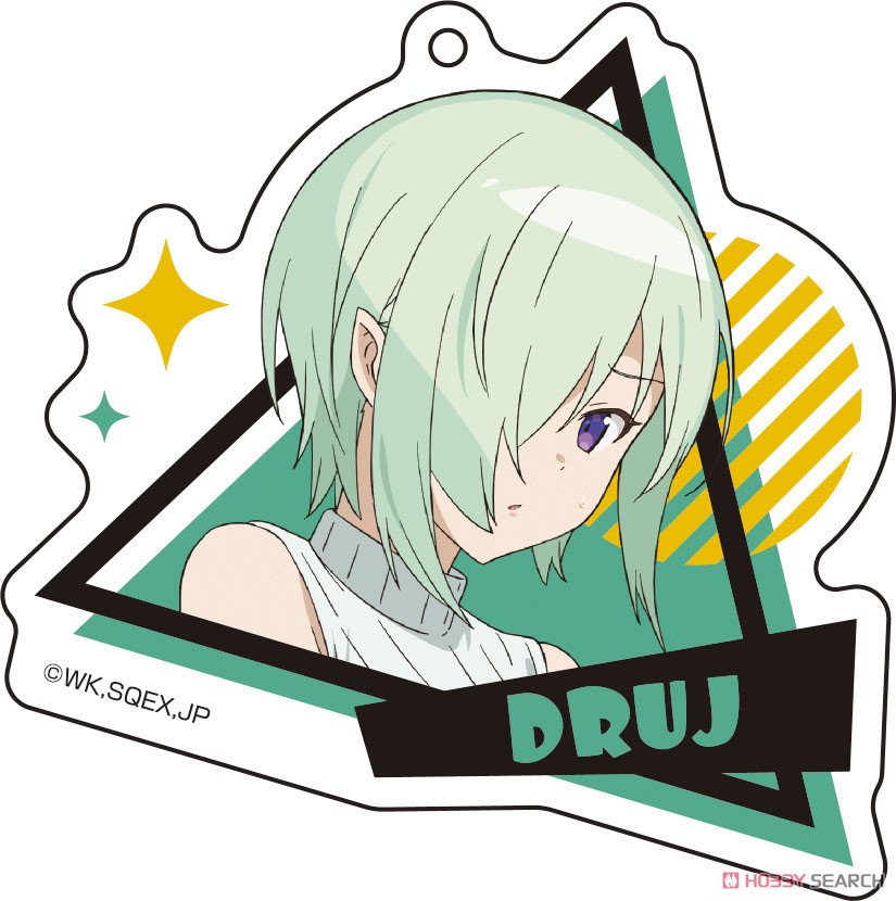 TV Animation [The Great Jahy Will Not Be Defeated!] Acrylic Key Ring (5) Druj (Anime Toy) Item picture1